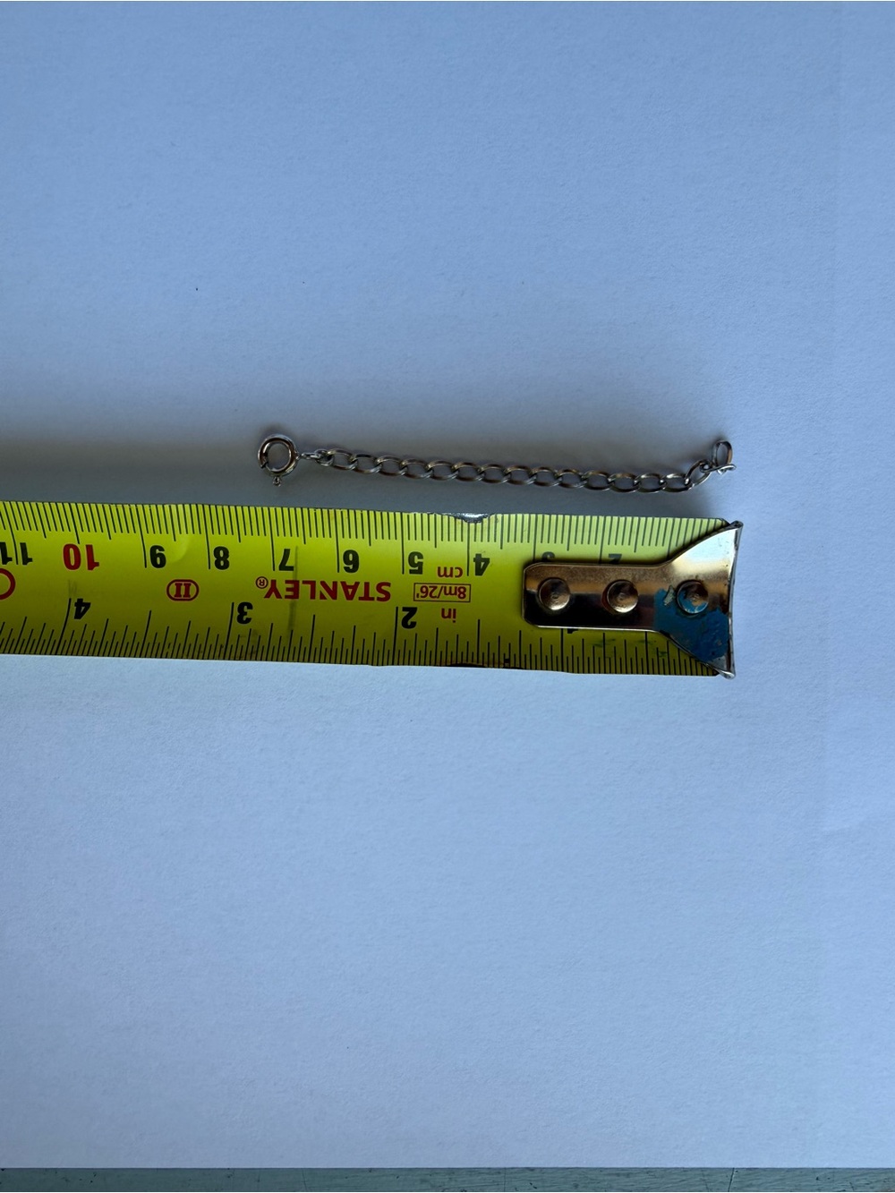 2” Silver Chain Extender - Picture 2 of 2